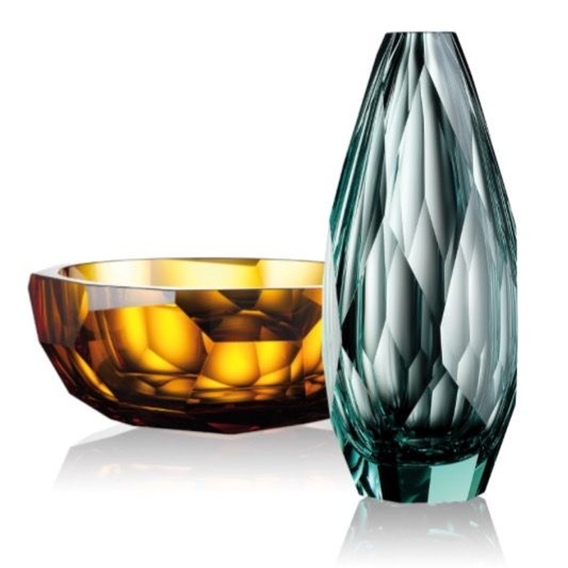 Crystal Vase Pair